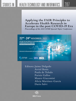cover image of Applying the FAIR Principles to Accelerate Health Research in Europe in the post COVID-19 Era